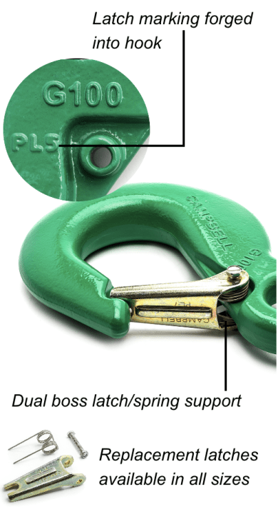 Campbell Sling Hooks | Swivel Hoist Hooks | Eye Hoist Hooks | Campbell